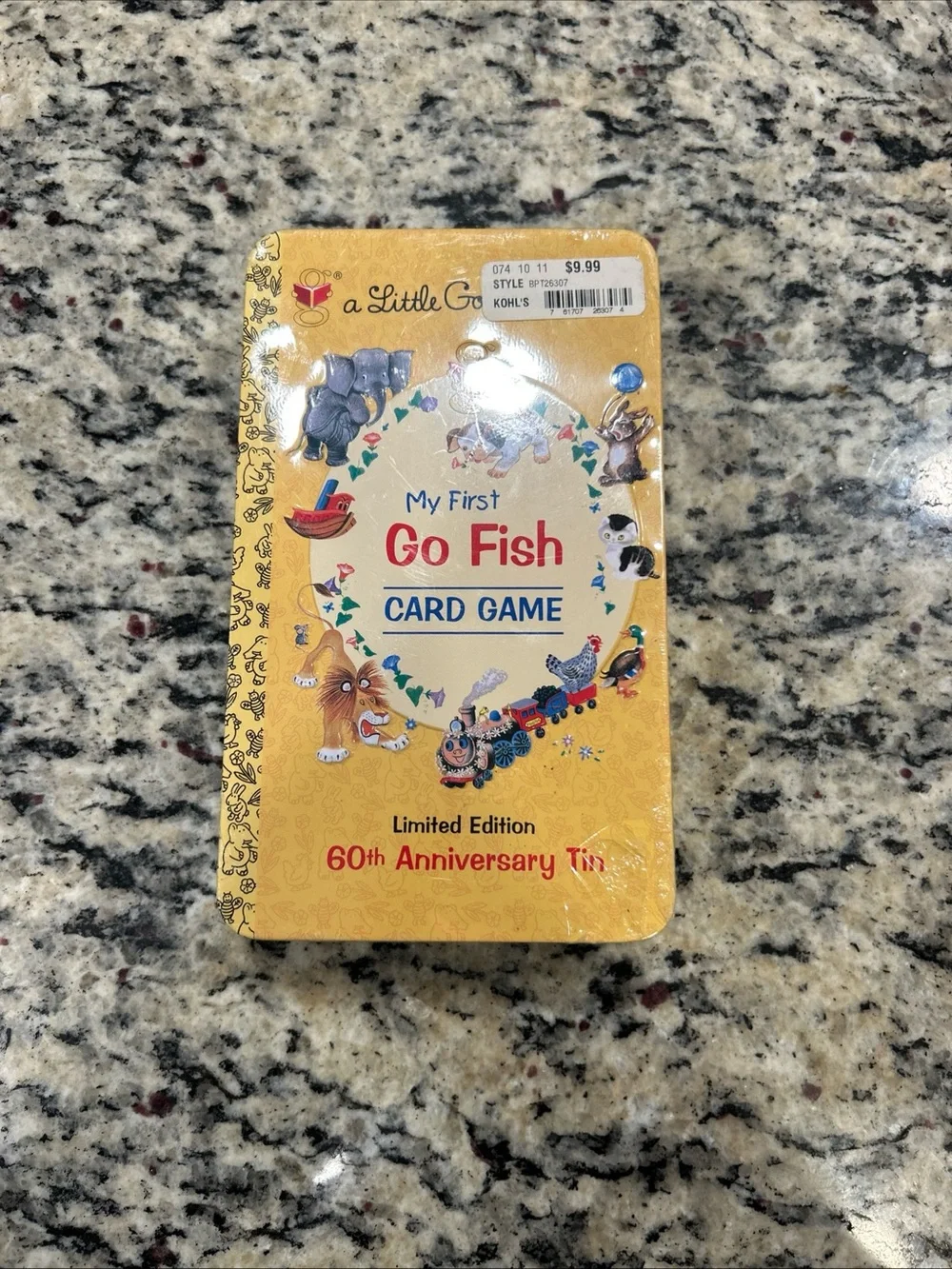 Little Golden Book My First Go Fish Card Game 60th Anniversary Limited Edition